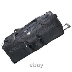 Rolling Wheeled Tote Duffle Bag Luggage Travel Duffle Suitcase 22 30 36 42 Inch