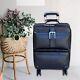 Rolling luggage leather Bag Trolley Bag Suitcase Carry On Bag