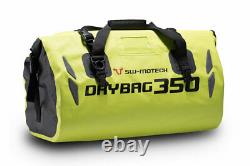 SW-MOTECH Drybag 350 Tail Bag Roll-Top Motorcycle Dry Bag 35L Yellow