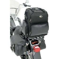 Saddlemen SDP2600 Roller Sissy Bar Rolling Luggage Bag for Harley or Metric