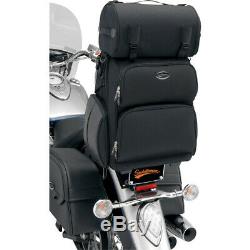 Saddlemen SDP2600 Roller Sissy Bar Rolling Luggage Bag for Harley or Metric