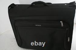 Samsonite Ascella X Softside Luggage Black Smooth Rolling Wetpak Garment Bag