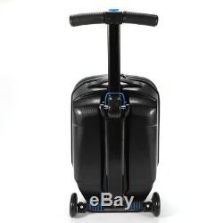 Scooter Luggage Rolling Suitcase Foldable Trolley Travel Carry onboard Bag Fast