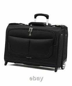 Skypro Lightweight Airline Size Carry 22 Rolling Garment Bag Midnight Black