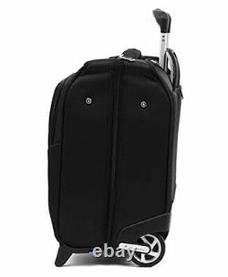 Skypro Lightweight Airline Size Carry 22 Rolling Garment Bag Midnight Black