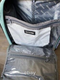 Steve Madden Designer 15 Inch Carry on lightweight Under Seat Rolling Bag