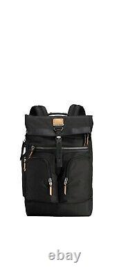 TUMI Alpha Bravo Collection-London Roll Top Backpack Recycle Capsule Theme