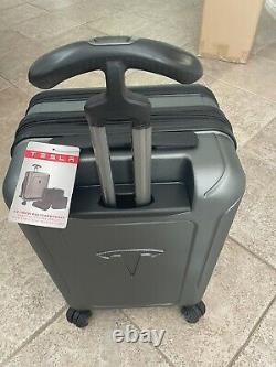 Tesla Roadster Model S 3 X Y Carry on Luggage Suit Case Roll Away 3 Extra Bags