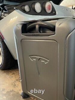 Tesla Roadster Model S 3 X Y Carry on Luggage Suit Case Roll Away Extra Bags NEW
