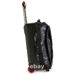 The North Face Rolling Thunder 22 Travel Bag Carry-on Black Mountain Abstract