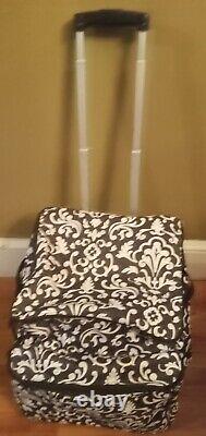 Thirty-One 31 Parisian Pop Rolling Duffle Bag Carry On 22 Hostess Retired Coole
