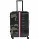Tommy Hilfiger Sport Upright Suitcase Aluminum Luggage Tote Bag Rolling Wheels