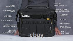Tool Bag Rolling Massive Mouth Durable Tool Storage Organizer Home XXL