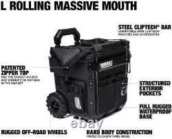 Toughbuilt CT-61-14 Large Rolling Massive Mouth Tool Bag 350mm / 14