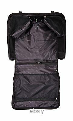 Travel Select Amsterdam Rolling Garment Bag Wheeled Luggage Case, Black 23-I