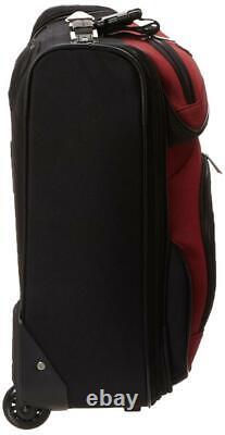 Travel Select Amsterdam Rolling Garment Bag Wheeled Luggage Case, Red