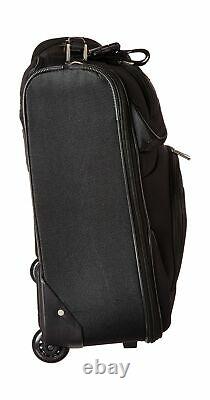 Travel Select Amsterdam Rolling Garment Bag Wheeled Luggage Suits Case Black