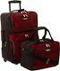 Travel Select Orange Amsterdam 2-Piece Carry-on 21 Rolling Luggage Tote Bag Set