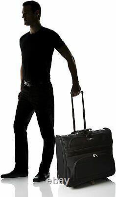 Travel Suitcase Wheels Rolling Folding Garment Bag Luggage Carry Clothing Suits