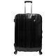 Traveler's Choice 29 Black Sedona Pure Polycarbonate Spinner Luggage Travel Bag