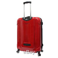 Traveler's Choice 29 Black Sedona Pure Polycarbonate Spinner Luggage Travel Bag