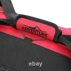 Travelers Club Adventure Upright Rolling Duffel Bag Red 36 Inch 119.0L