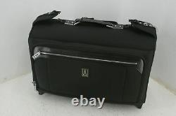 Travelpro Platinum Elite 22 Inch Carry On Rolling Garment Bag Shadow Black