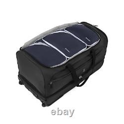 Travelpro Roadtrip 30 Drop-Bottom Rolling Duffel with Packing Cubes Ash Black