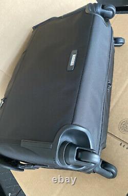 Tumi Alpha 2 Garment Bag 4 Wheeled Carry On Suitcase Black $795