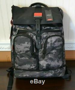 Tumi Bravo Nellis London Roll-roll Backpack Charcoal Restoration 0232388chr New