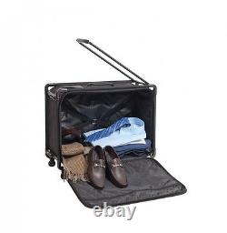 Tutto 24 Collapsible Small Pullman (with Garment Bag) Luggage 5024BPM (Black)