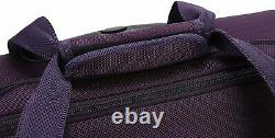 Under Seat Luggage Bag With USB Port Travel Carry On Organizer Rolling Suitcase