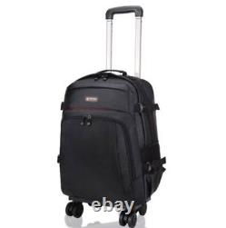 Unisex 24 Inch Travel Luggage Rolling Bag Wheels Trolley Backpacks For Outdoor