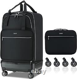 VERAGE Expandable Foldable Luggage Bag Collapsible Suitcases Rolling Travel Bag