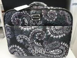 Vera Bradley Paisley Petals On A Roll Work Bag Travel Carry On New #20501