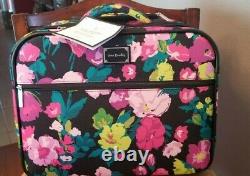 Vera Bradley Rolling Work Bag Luggage Hilo Meadow New NWT MSRP $265 Carry On