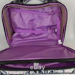 Vera Bradley Rolling Work Bag Luggage Mimosa Medallion New NWT MSRP $265