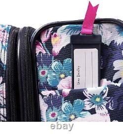 Vera Bradley Women's Softside Work Bag Rolling Suitcase Garden TSA lock included