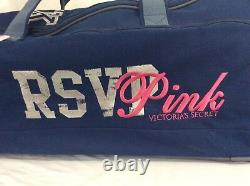 Victorias Secret Pink RARE A-LISTER LG Luggage Wheelie Suitcase Duffle Bag NWT