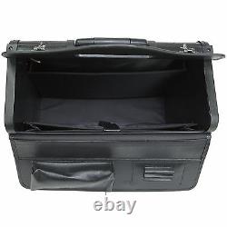 Wheeled Briefcase Rolling Sales Sample Pilot Lawyer Attache AlpineSwiss 19