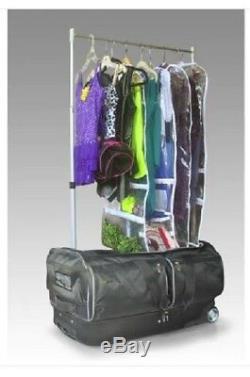 Wheeled Dance Duffel Bag Garment Rack Roll 28 In Theater Lightweight Mini Closet