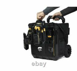 Wheeled TOUGHBUILT XL Rolling Massive Mouth 18-in Tool Bag (Pouch Not Included)