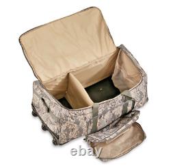 Wheeled Travel Suit Case Rolling XXL Deployment Army Bag Camo Backpack Gear 150L
