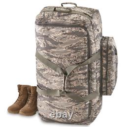 Wheeled Travel Suit Case Rolling XXL Deployment Army Bag Camo Backpack Gear 150L