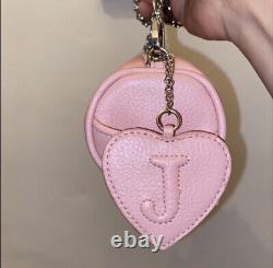 Y2K Juicy Couture Barbie Baby Pink Leather Mini Barrel Bag Tootsie Roll Princess